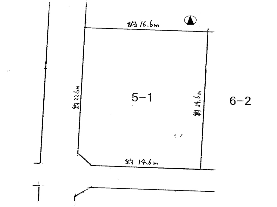 萩原町住宅用地地形