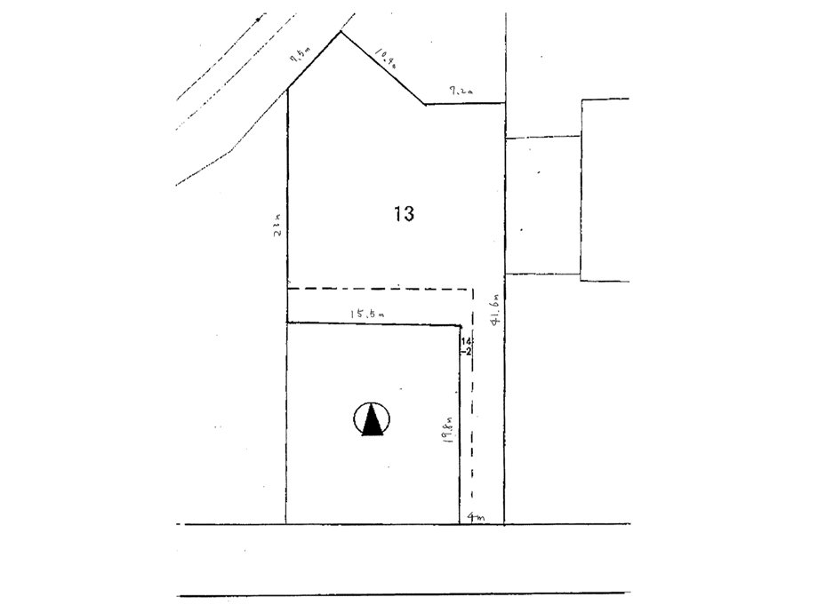 祐久住宅用地地形