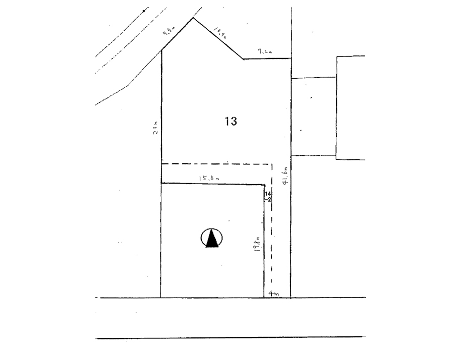 祐久住宅用地地形